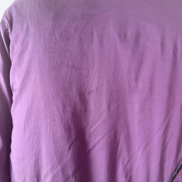 Skea Ski Suit One Piece Snowsuit Snow Bib Iridescent Vtg 80s 90s Retro Womens 12 - Picture 7 of 12